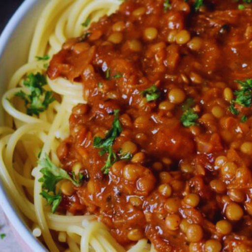 Lentil Cauli Bolognese