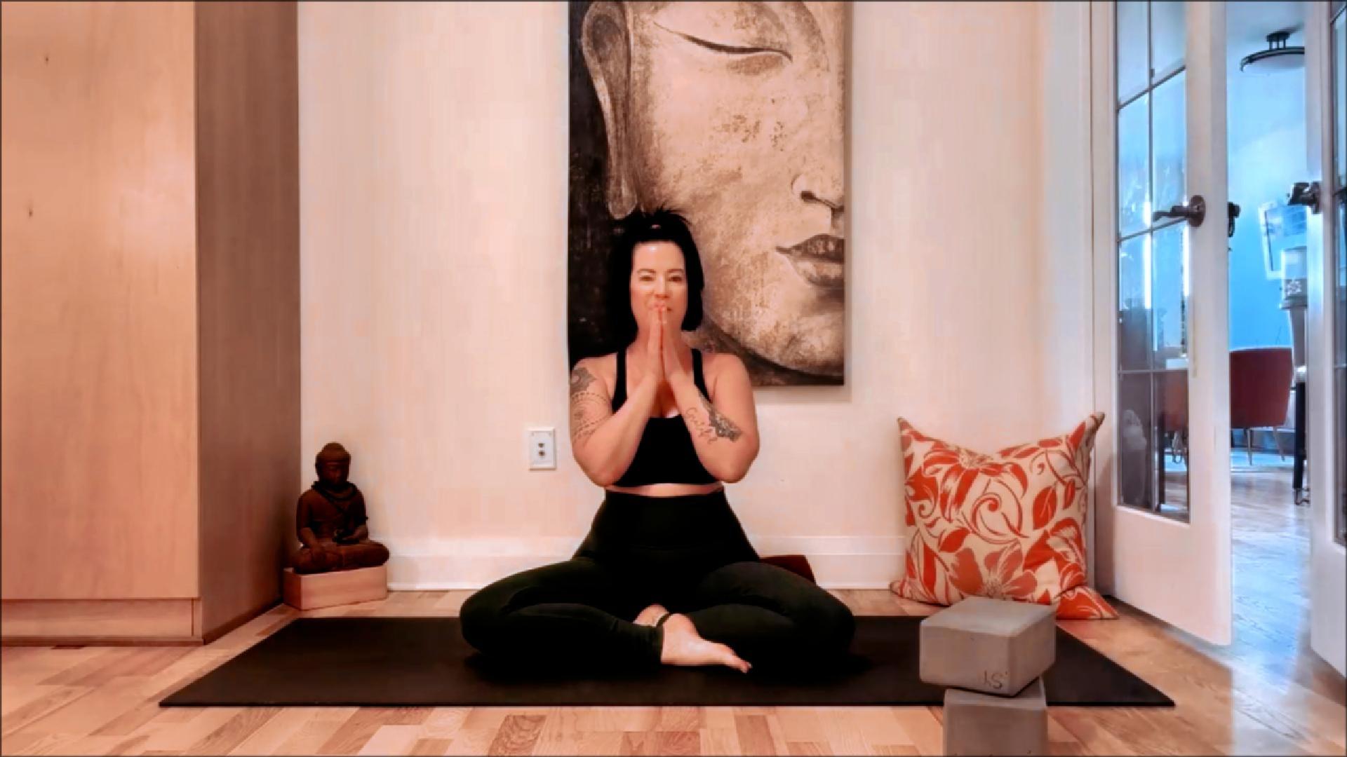Yin Yoga for people over 40 to feel calm, flexible, and sleep better